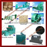 burning BBQ charcoal briquette machine line