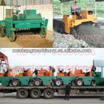 Cow manure compost turner