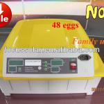 CE approved mini fully automatic chicken incubator 48 eggs