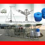 Wooden box packed 12.5KW sprinkler irrigation machine