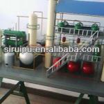 Hot-sale full-automatic continuous crude oil refining plant