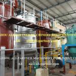 The newest design and high technology small palm oil refinery equipment with patent