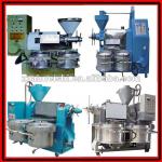 Integrated cotton seeds oil extraction machine