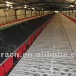 Plastic slat for poultry house