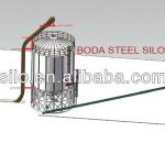 Used silos/Galvanized steel silo/Assembly silo