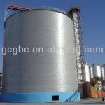 hopper and flat bottem galvanized corrugated grain storage containers