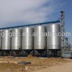 hopper and flat bottem galvanized corrugated silo for pellets