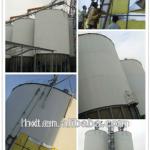 TSE manufacturing Corrugated Steel Grain Silo, cone bottom silos, 1000t used silos