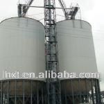 TSE manufacturing.Farm and flour mill storage grain, cocoa bean silo