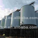 TSE manufacturing.Farm and flour mill storage grain, silos for feed mill