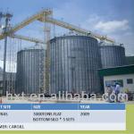 Assembly Corrugated Steel Silo on farm, grain and flour storage, silos for bean coffee