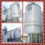 Assembly Corrugated Steel Silo on farm, grain and flour storage, corn bolt bin