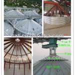 TSE manufacturing Corrugated Steel Grain Silo, cone bottom silos, 500t tanks for barley