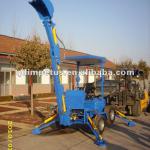 22hp diesel Towable backhoe with CE certificate