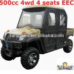 500cc 4 seater UTV 4x4