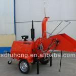 CE approved 40hp self-powered wood chipper shredder