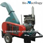 3-4tons/h Mobile Wood Chipper