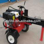 Fast gasoline horizontal log splitter