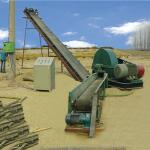 BX216 shredder wood chipper