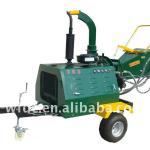 Hydraulic wood chipper shredder