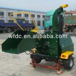 PTO wood chipping machine