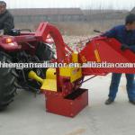 diesel engine pto wood chipper machine