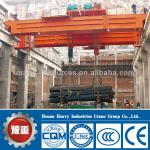 Main Hook 550 ton Auxiliary Hook 100 ton QD Bridge Crane Span 19 m With Hook A6 Working Grade Overhead Cranes