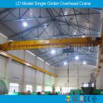 LD Model Single Girder Bridge Crane 5 Ton Made by Professional Manufacturer