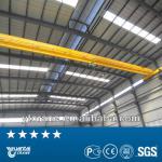 Workshop crane,single girder overhead travelling crane