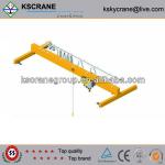 electric single beam overhead crane top quality