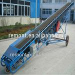 Belt conveyor for powders conveying