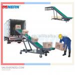 Automatic Truck Loading Belt Conveyor without docks for cartons, boxes, totes, bags, packages,etc