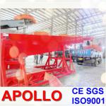 4 sections telescopic belt conveyor with chassis