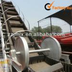 big angle belt conveyor for municipal solid waste