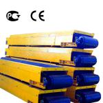 Rubber conveyor belt for aggregate