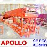 3 sections telescopic belt conveyor with chassis