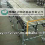 Flexible(expandable) gravity double roller Conveyor