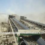 Portable coal belt conveyor