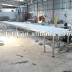 Flat belt conveyor for food grade material