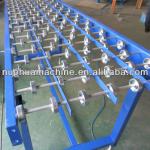 gravity straight plastic/zinc-plated steel skate wheel conveyor