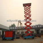 4-20M SJY movable hydraulic scissor lift platform cargo lift