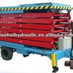 outdoor aerial scissor lift platform