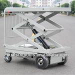 Electric Scissor Lifts Table With One Cylinder For Materials Positioning