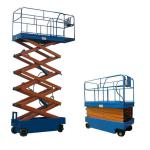 hydraulic self propelled scissor lift platform with storage battery