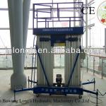 double mast aluminum lift