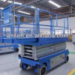 450kg hydraulic scissor lift table for painting /warehouse /installation and lifting work