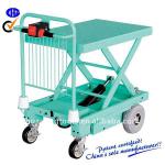 Motorcycle One Scissor Lift Table Driven By One Cylinder For Materials Handling