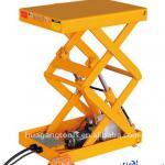 Power Double Scissor Lift Table For Materials Position