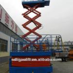 battery self-propelled scissor lift battery scissor lift platform