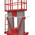 hydraulic double mast aluminum alloy personal lift